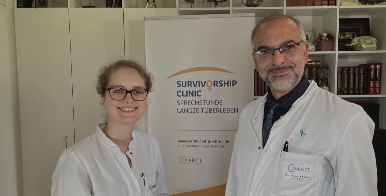 Prof. Dr. Sehouli präsentiert die Survivorship Clinic